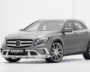 Preview wallpaper brabus, crossover, mercedes-benz, gla, tuning