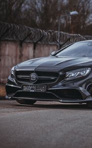 Preview wallpaper brabus s-class, brabus, auto, black