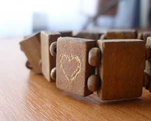 Preview wallpaper bracelet, wooden, figurines