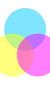 Preview wallpaper brackets, circles, colorful