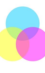 Preview wallpaper brackets, circles, colorful