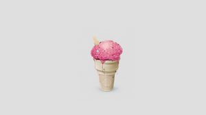 Preview wallpaper brain, cup, ice cream, minimalism, ants