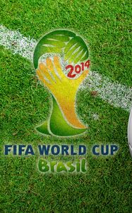 Preview wallpaper brasil, fifa, world cup, 2014, football, ball