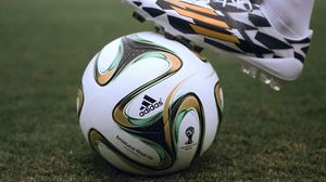 Preview wallpaper brazuka, ball, football, football boots