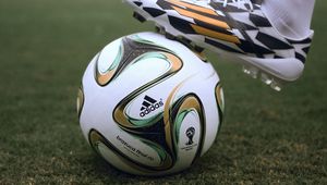 Preview wallpaper brazuka, ball, football, football boots