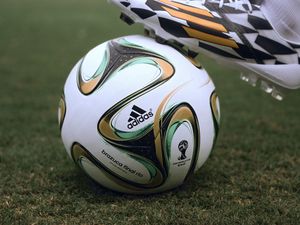 Preview wallpaper brazuka, ball, football, football boots