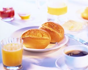 Preview wallpaper breakfast, muffins, coffee, juice
