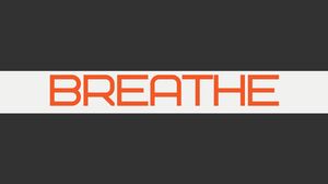 Preview wallpaper breath, word, inscription, text