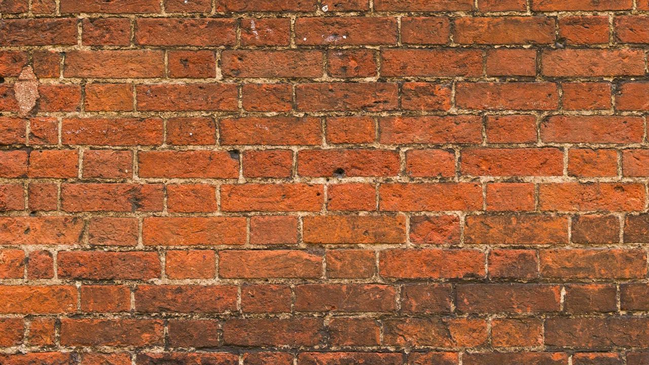 Wallpaper brick wall, cranny, wall