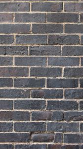 Preview wallpaper brick wall, gray, texture