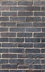 Preview wallpaper brick wall, gray, texture