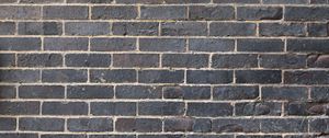 Preview wallpaper brick wall, gray, texture