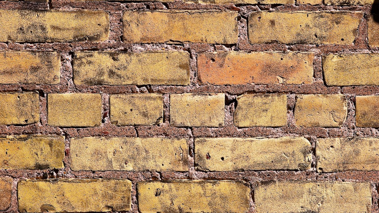 Wallpaper brick wall, line, texture