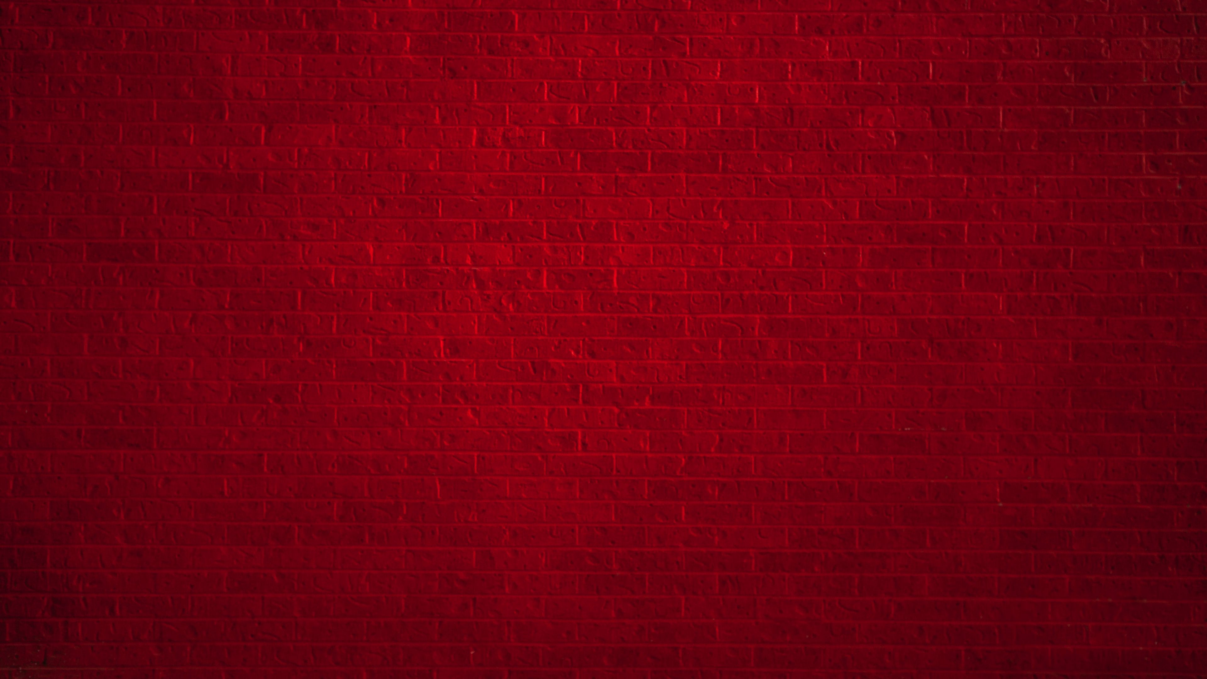 Download wallpaper 3840x2160 brick wall, red, texture 4k uhd 16:9 hd  background