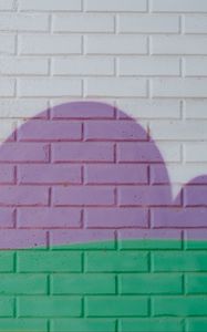 Preview wallpaper brick wall, wall, paint, colors