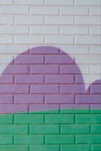 Preview wallpaper brick wall, wall, paint, colors