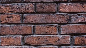 Preview wallpaper brick wall, wall, red, bricks