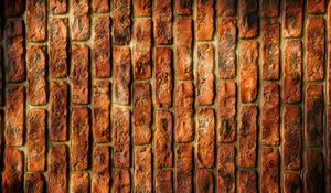 Preview wallpaper bricks, background, stone, dark, texture