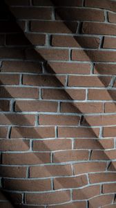 Preview wallpaper bricks, brick wall, wall, shadow, texture