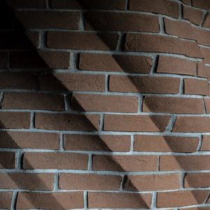 Preview wallpaper bricks, brick wall, wall, shadow, texture