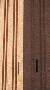 Preview wallpaper bricks, building, facade, orange, edges