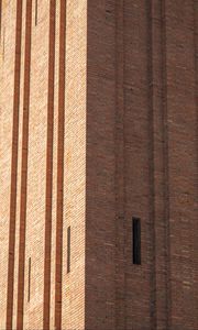 Preview wallpaper bricks, building, facade, orange, edges