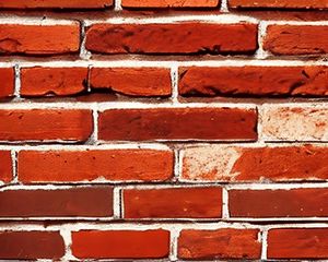 Preview wallpaper bricks, orange, wall, background, abstraction