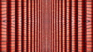 Preview wallpaper bricks, reflection, texture, red