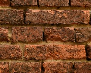 Preview wallpaper bricks, relief, macro, texture