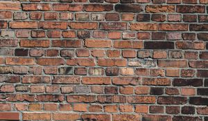 Preview wallpaper bricks, wall, brick wall, surface, old