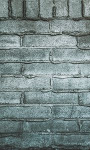 Preview wallpaper bricks, wall, brick wall, gray