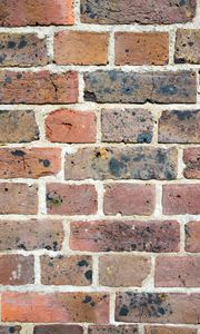 Preview wallpaper bricks, wall, cranny, spots