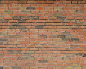 Preview wallpaper bricks, wall, relief, orange