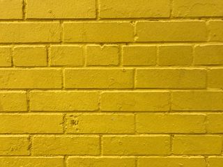 320x240 Wallpaper bricks, yellow, wall, texture