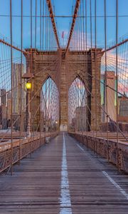 Preview wallpaper bridge, arches, architecture, cables