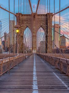 Preview wallpaper bridge, arches, architecture, cables