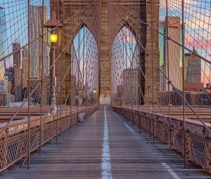 Preview wallpaper bridge, arches, architecture, cables