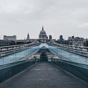 Preview wallpaper bridge, architecture, buildings, city, london