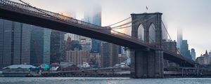 Preview wallpaper bridge, architecture, buildings, water