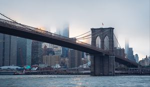 Preview wallpaper bridge, architecture, buildings, water