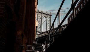Preview wallpaper bridge, architecture, city, construction