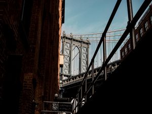 Preview wallpaper bridge, architecture, city, construction