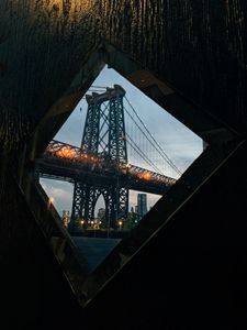 Preview wallpaper bridge, architecture, construction, buildings, overview