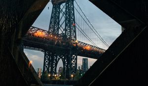 Preview wallpaper bridge, architecture, construction, buildings, overview