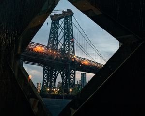 Preview wallpaper bridge, architecture, construction, buildings, overview