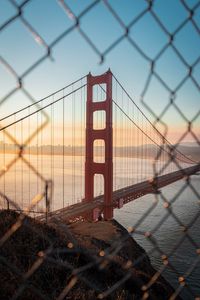 Preview wallpaper bridge, architecture, construction, bay, shore