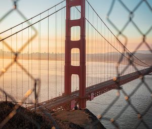 Preview wallpaper bridge, architecture, construction, bay, shore