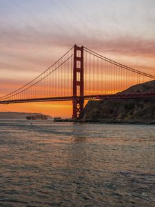 Preview wallpaper bridge, architecture, construction, sea