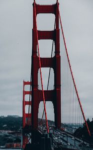 Preview wallpaper bridge, architecture, movement, fog, city