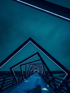 Preview wallpaper bridge, architecture, night, backlight